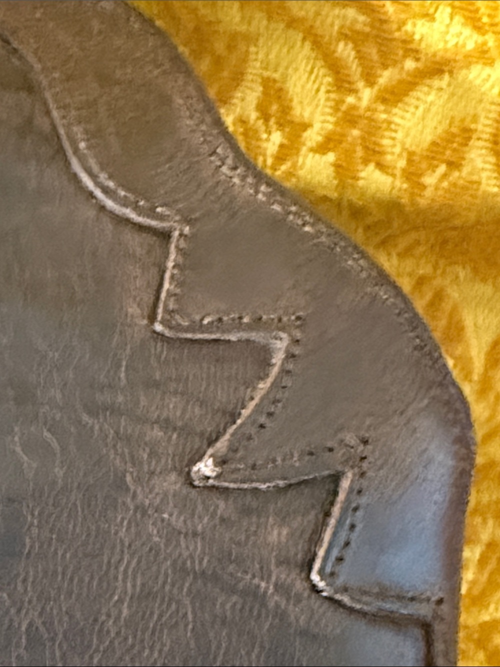 Lucchese Brown Leather Women’s Western Heeled Boots - Picture 9 of 10